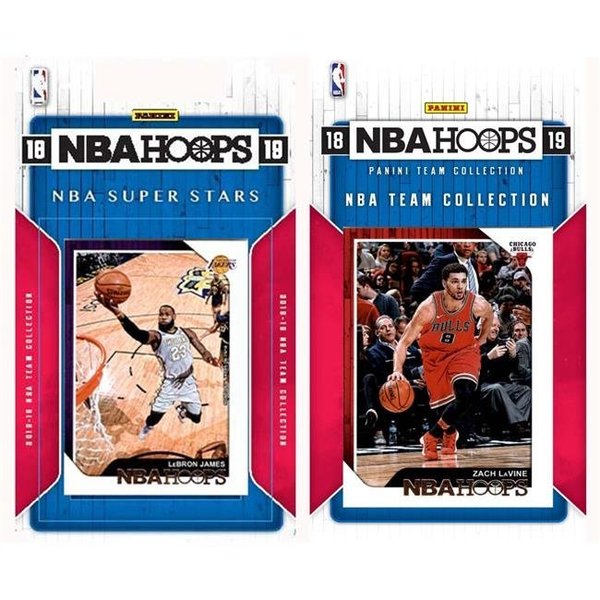 Williams & Son Saw & Supply C&I Collectables 2018BULLSTS NBA Chicago Bulls Licensed 2018-19 Hoops Team Set Plus 2018-19 Hoops All-Star Set 2018BULLSTS